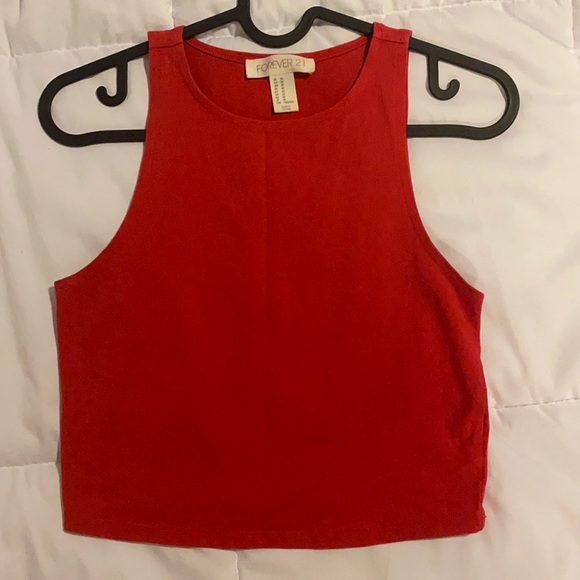 Red tank top - Picture 2 of 4